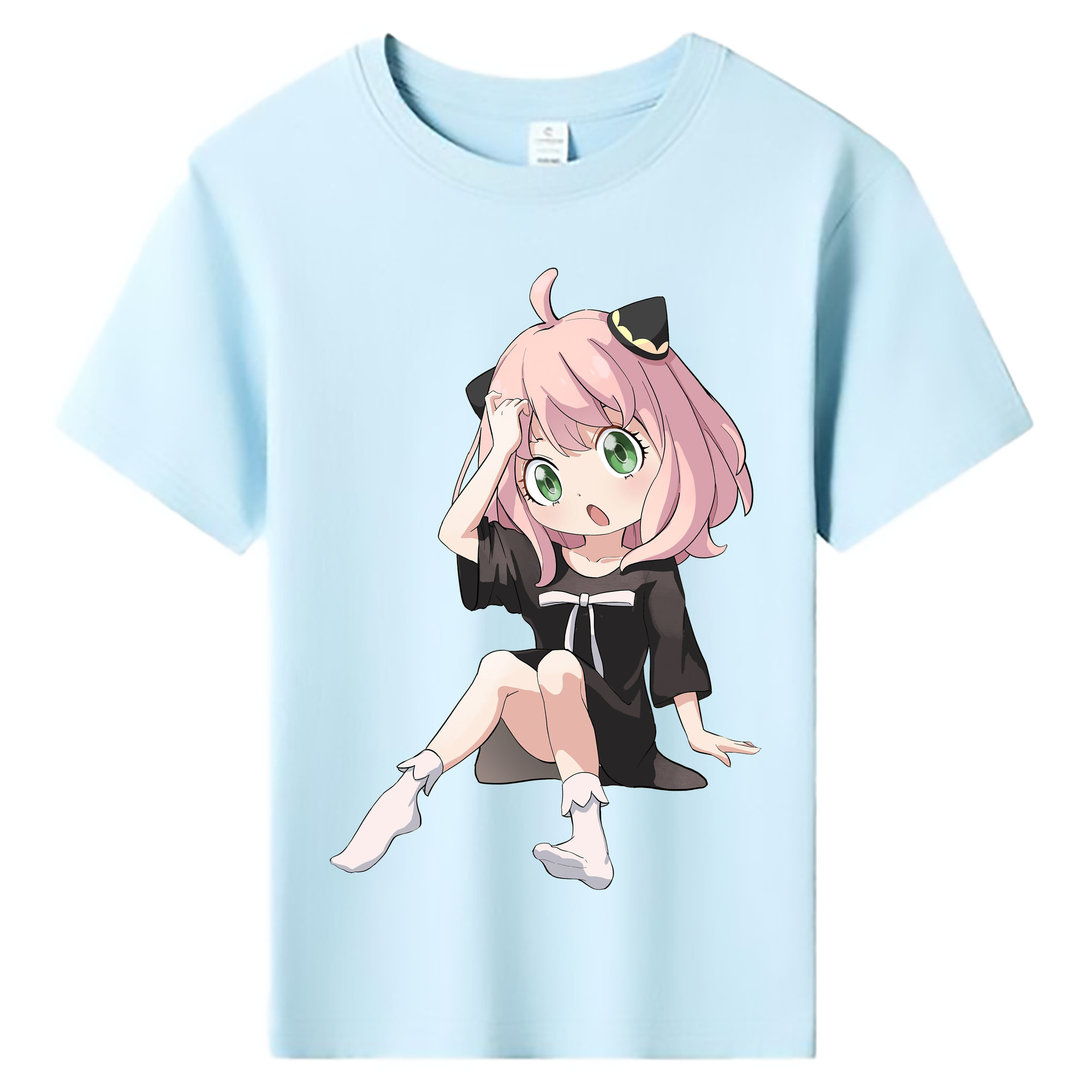 （画像用） SPY×FAMILY间谍家家酒 綿100％キッズTシャツ（フロントプリント）